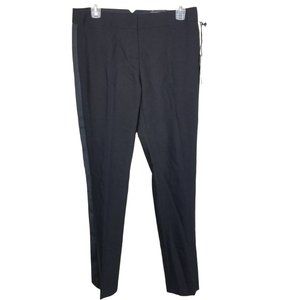 Express Womens 6R Black Tuxedo Striped Columnist S